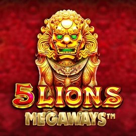 5 Lions Megaways logo – Slots by Pragmatic Play at Hurmio Casino