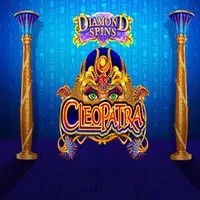 Diamond Spins Cleopatra slot logo by IGT at Hurmio Casino