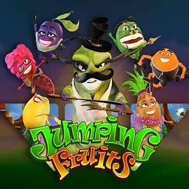 Jumping Fruits logo – Slots by Wazdan at Hurmio Casino