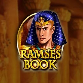 Slots logo of Ramses Book Deluxe from Gamomat at Hurmio Casino