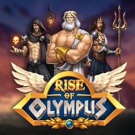 Rise of Olympus online game logo by Play'n GO on hurmiocasinos.fi