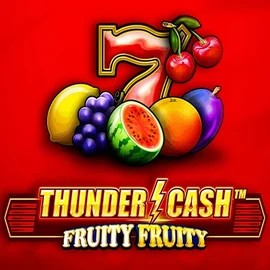 Thunder Cash Fruity Fruity slot logo by Novomatic at Hurmio Casino